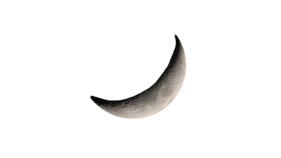 Waxing Crescent Moon image
